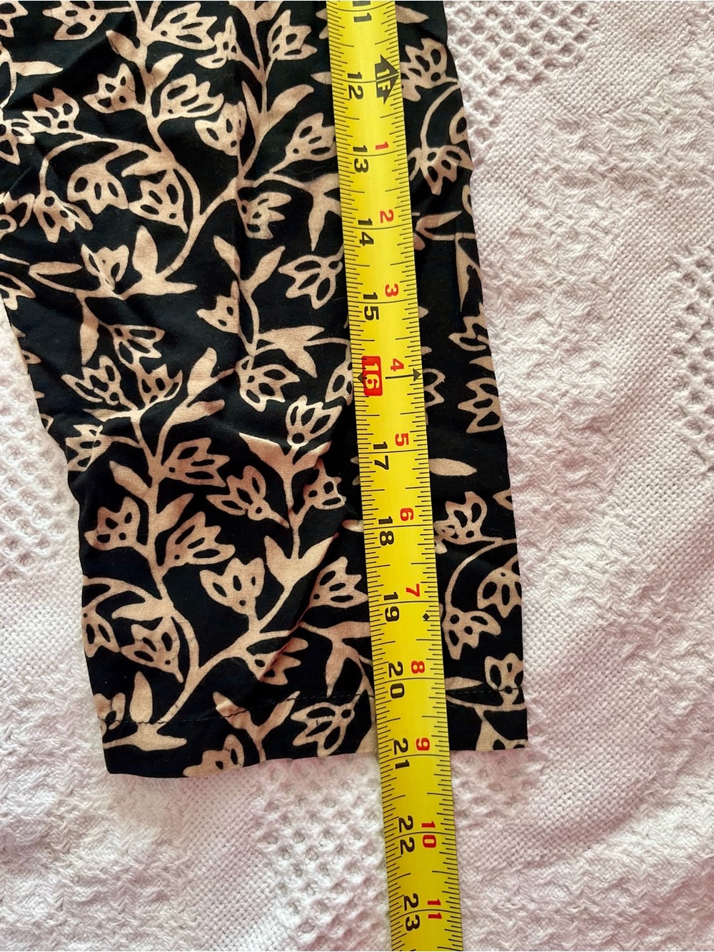 Tamba Batik Black & Cream Floral Maxi Dress from Indonesia - Picture 8 of 9